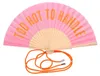 Fififan, Fächer, 23cm, Motiv: Too Hot to Handle, r Produktbild-Vorschau 2