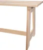 Panchina da parco in legno KADAX senza schienale 119 cm, Anteprima dell’immagine prodotto 8