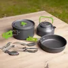 Utensili da campeggio per cucina all'aperto con posate per Anteprima dell’immagine prodotto 9