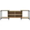vidaXL Armoire TV Chêne Sonoma 153x37x50 cm Bois composite Voir les images du produit 4