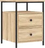 vidaXL Nachttisch Sonoma-Eiche 44x45x60 cm Holzwerkstoff Produktbild-Vorschau 8