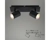 Spotleuchte IP44 2-flammig HxL 11,2x29 cm schwarz Produktbild-Vorschau 8