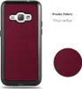 Cadorabo Handyhülle für Samsung Galaxy J1 2016 in Rot Produktbild-Vorschau 6