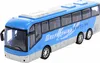 REISEBUS mit Friktionsantrieb 32cm Blau Linienbus Omnibus Produktbild-Vorschau 1