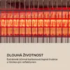 Infrazářič Blumfeldt Dark Wave, terasové topení, Náhled obrázku produktu 7