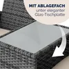 Casaria Panchina da Giardino Polyrattan Resistente Anteprima dell’immagine prodotto 8