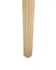 A close-up of a wooden furniture leg. Náhled obrázku produktu