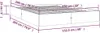 vidaXL Massivholzbett 150x200 cm Produktbild-Vorschau 7