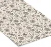 MuchoWow® MuchoWow® Gerahmtes Poster Blumen - Muster - Grau Produktbild-Vorschau 7