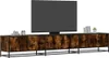 vidaXL TV skrinka údený dub 240x35x41 cm materiál na báze Náhľad obrázku produktu 2