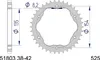 AFAM Kettenrad Alu Standard - 525 - AFAM-Kettenradträger Produktbild-Vorschau 3