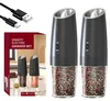 2er Pack Elektrische Gewürzmühle, Elektrische Salz- und Produktbild-Vorschau 1