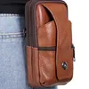 Männer Outdoor Kunstleder Gürtel Gürteltasche Handy Produktbild-Vorschau 5