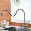 Edelstahl Küchenarmatur Ausziehbar Wasserhahn mit Brause Produktbild-Vorschau 8
