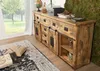 MASSIVMOEBEL24 | credenza in legno di Mango 200x45x90 mango Anteprima dell’immagine prodotto 2