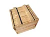 Blumenkasten Holz 30x30x28 cm – Kleiner Quadratischer Produktbild-Vorschau 6