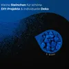 Deko-Steine 5 KG blau Ø 5-8 mm Vasen Glas-Füllung Streudeko Produktbild-Vorschau 2