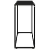 vidaXL Stolik konsola czarny 80x35x75 cm szkło hartowane Podgląd zdjęcia produktu 9