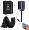 3x2M 204 LED Solar Lichternetz Lichtervorhang 8 Lichtmodi Produktbild-Vorschau 3