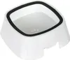 A white pet bowl with a black rim. Anteprima dell’immagine prodotto