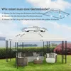 Toit pour kiosque de jardin OUTSUNNY 100110-052CW Voir les images du produit 5