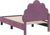 vidaXL Sommier de lit d'enfant avec tête de lit Lila 70 x Voir les images du produit 7