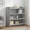vidaXL Dressoir, grijs Sonoma, 75 x 36 x 80 cm, houtvezel Productafbeelding-voorbeeld 1