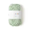 A ball of mint green yarn on a white background. Produktbild-Vorschau