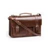 Mika Aktentasche Steward Leder braun ca. 43 x 29 x 17 cm Produktbild-Vorschau 1