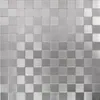 Mosaikfliese selbstklebend Aluminium silber metall metall Produktbild-Vorschau 1