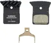 Three bicycle brake pads are arranged on a white background. Anteprima dell’immagine prodotto