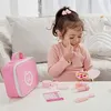 Classic World Holz Make-up Set rosa Spielzeug Schminkkoffer Produktbild-Vorschau 5