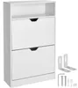 tectake® Schuhschrank Calea 60 x 24 x 102 cm Produktbild-Vorschau 1