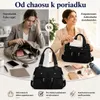 Dámska kabelka odolná voči vode s odnímateľným ramenným Náhľad obrázku produktu 4