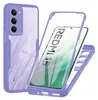 A phone case is shown with a phone inside it. Produktbild-Vorschau