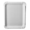 500 Teller, Pappe pure eckig 16,5 cm x 20 cm weiss Produktbild-Vorschau 1