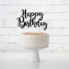 Topper na tort Happy Birthday czarny, wysokość 22,5 cm Podgląd zdjęcia produktu 8