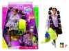Barbie Extra Puppe mit Zöpfen & Haargummis, Anziehpuppe, Produktbild-Vorschau 12