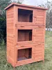Huka MacHook 3 drewniana klatka dla królików 98x51,5x145 cm Podgląd zdjęcia produktu 6