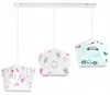 Kinder Hängelampe Deckenlampe Kronleuchter mit Lampenschirm Produktbild-Vorschau 4