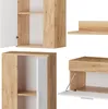 Wohnwand Vicco Berno Goldkraft Eiche/Weiß 4-teiliges Set, Produktbild-Vorschau 6