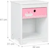 Table de chevet pour enfants Swan Voir les images du produit 4