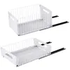 2Pack Metall Spülschrank Organizer,Ausziehbare Schublade Produktbild-Vorschau 5