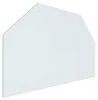 Möbel Feuerstelle Glasplatte Transparent 80 x 50 cm Glas - Produktbild-Vorschau 2