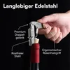 H&S Edelstahl Korkenzieher Wein - 3in1 Kellnermesser Profi Produktbild-Vorschau 4