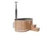 FinnTherm Holz Badefass Malmö aus Thermoholz, Whirlpool, Produktbild-Vorschau 3