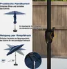 Ombrellone COSTWAY φ300 cm resistente al vento, ombrellone Anteprima dell’immagine prodotto 6