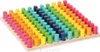 Hess Farbensteckspiel mit 121 Steckern aus Holz Produktbild-Vorschau 1
