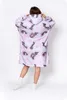 Oversize Deckenpullover XXL - Kuscheldecke mit Ärmeln - Produktbild-Vorschau 3