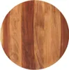 vidaXL Tischplatte Massivholz Akazie Rund 25-27 mm 50 cm Produktbild-Vorschau 1